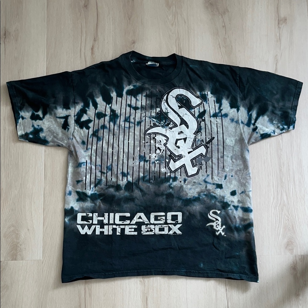 Vintage Chicago White Sox MLB Tie-Dye AOP Lee Sport T-Shirt